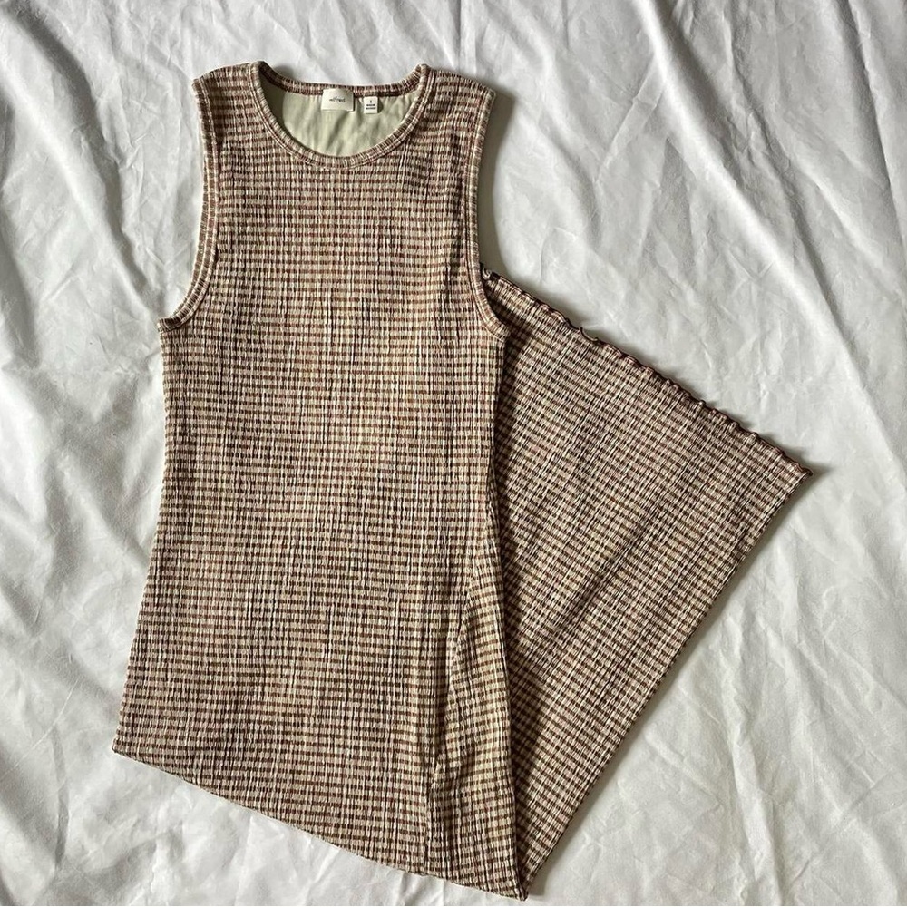 ARITZIA WILFRED GINGHAM DRESS